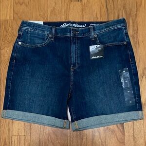 Eddie Bauer Blue Denim Jean Shorts